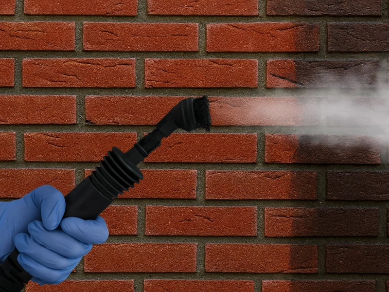 Stoomcleanen gevel Rotterdam